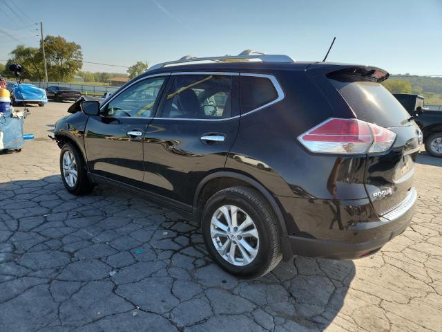 KNMAT2MT7GP618347 - 2016 NISSAN ROGUE S BLACK photo 2