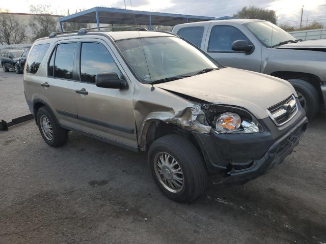 JHLRD68482C022368 - 2002 HONDA CR-V LX TAN photo 4