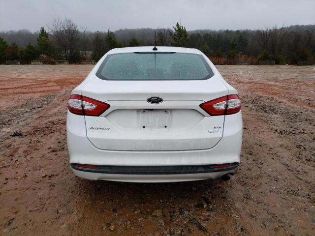 1FA6P0HDXE5374399 - 2014 FORD FUSION SE WHITE photo 6