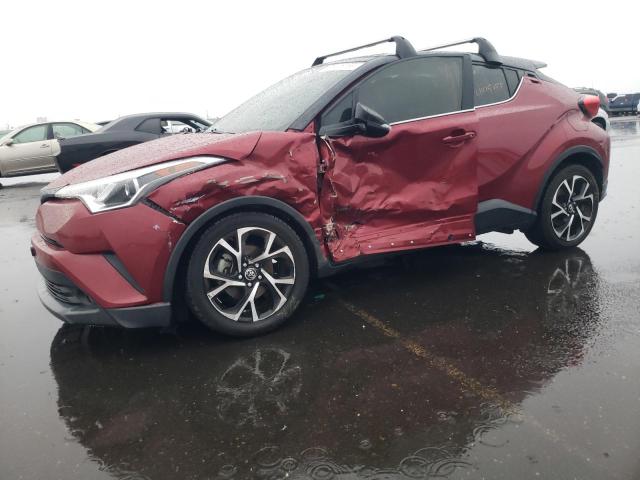 JTNKHMBXXK1031588 - 2019 TOYOTA C-HR XLE RED photo 1