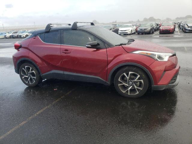 JTNKHMBXXK1031588 - 2019 TOYOTA C-HR XLE RED photo 4