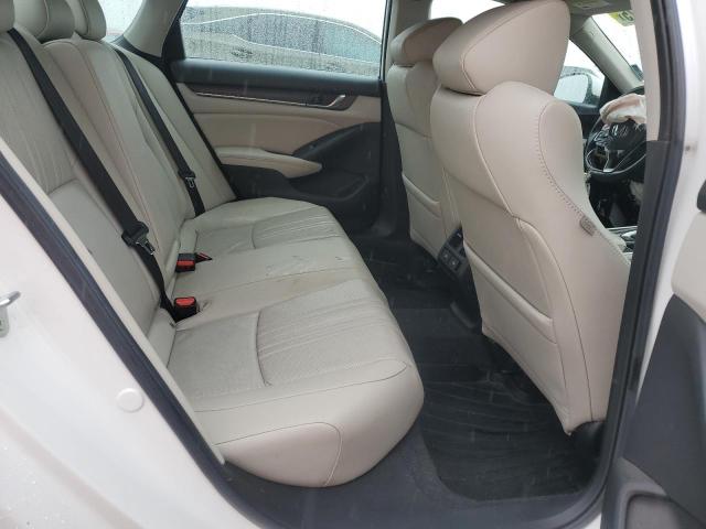 1HGCV1F53MA025063 - 2021 HONDA ACCORD EXL WHITE photo 10