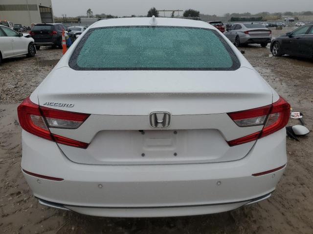 1HGCV1F53MA025063 - 2021 HONDA ACCORD EXL WHITE photo 6