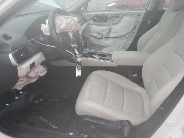1HGCV1F53MA025063 - 2021 HONDA ACCORD EXL WHITE photo 7