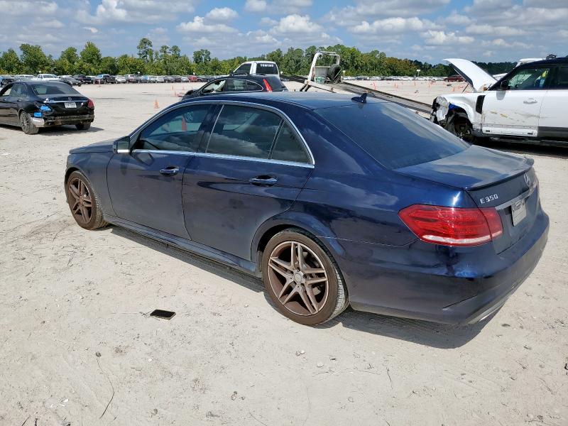 WDDHF8JB8EA917405 - 2014 MERCEDES-BENZ E 350 4MATIC BLUE photo 2