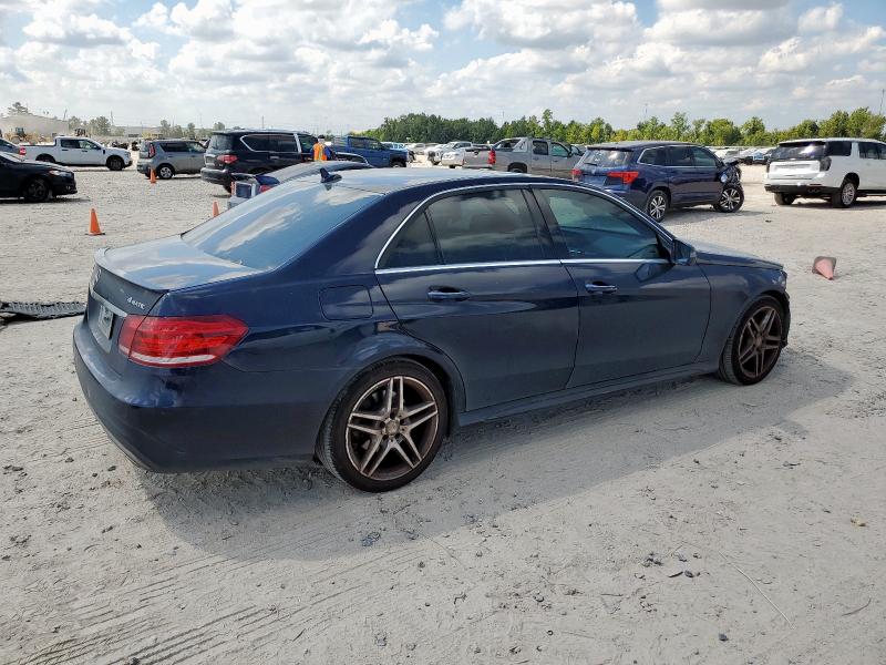 WDDHF8JB8EA917405 - 2014 MERCEDES-BENZ E 350 4MATIC BLUE photo 3
