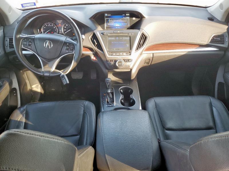 5FRYD4H45EB003022 - 2014 ACURA MDX TECHNOLOGY Srebrny zdjęcie 8