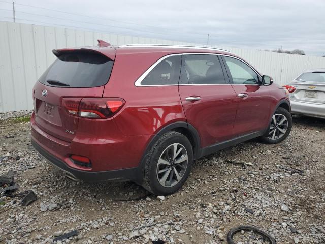 5XYPH4A51KG471564 - 2019 KIA SORENTO EX Burdeos foto 3