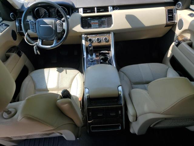 SALWG2KF4GA572334 - 2016 LAND ROVER RANGE ROVE SE BLACK photo 8