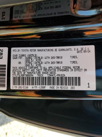 3TYLF5LN8RT008894 - 2024 TOYOTA TACOMA DOUBLE CAB BLACK photo 12