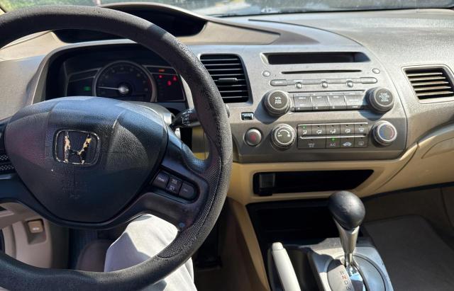 1HGFA16578L073782 - 2008 HONDA CIVIC LX RED photo 9