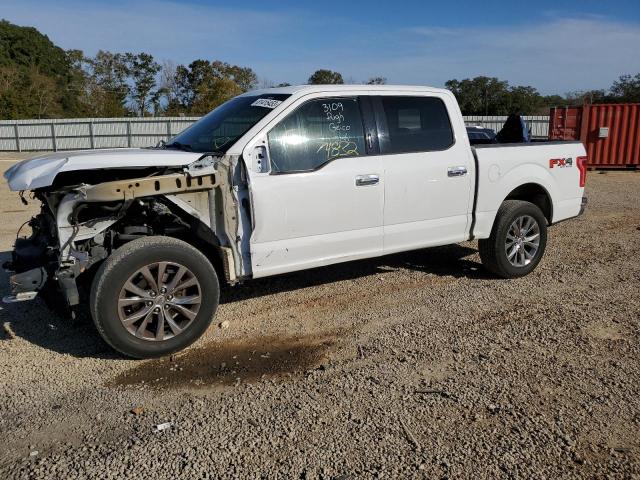 1FTEW1EF7FKD14118 - 2015 FORD F150 SUPERCREW WHITE photo 1