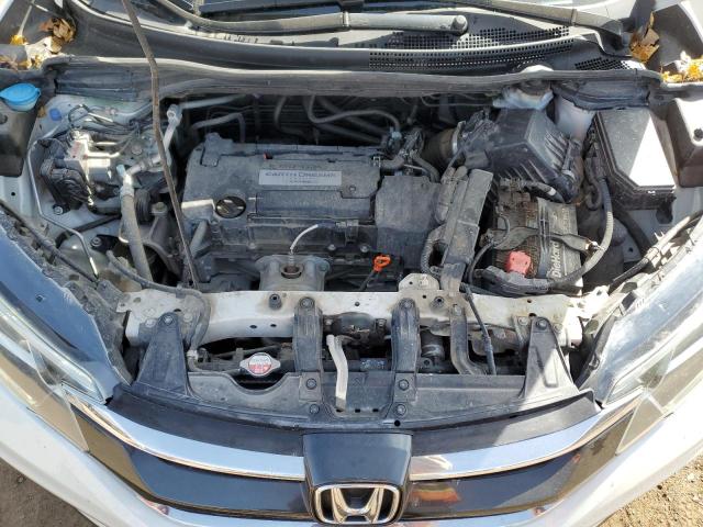 5J6RM4H52FL123304 - 2015 HONDA CR-V EX WHITE photo 12