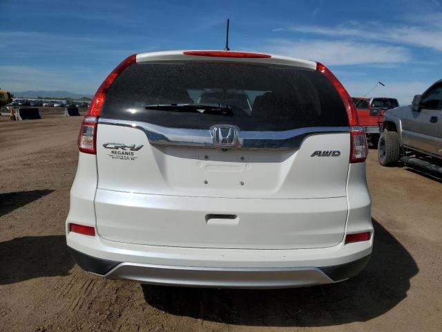 5J6RM4H52FL123304 - 2015 HONDA CR-V EX WHITE photo 6