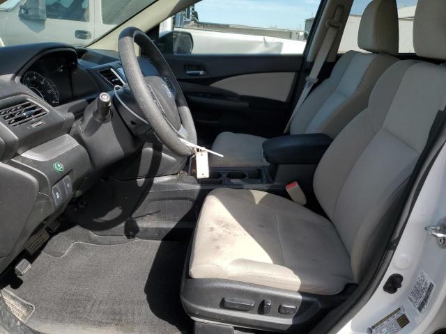 5J6RM4H52FL123304 - 2015 HONDA CR-V EX WHITE photo 7