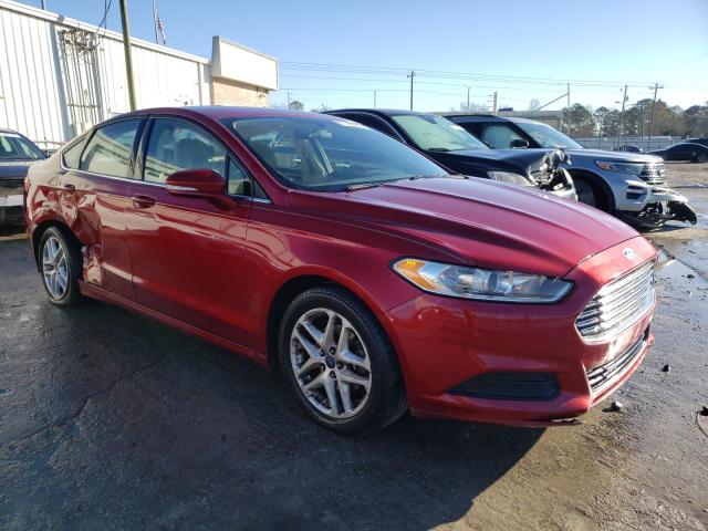 3FA6P0HR7DR382080 - 2013 FORD FUSION SE BURGUNDY photo 4