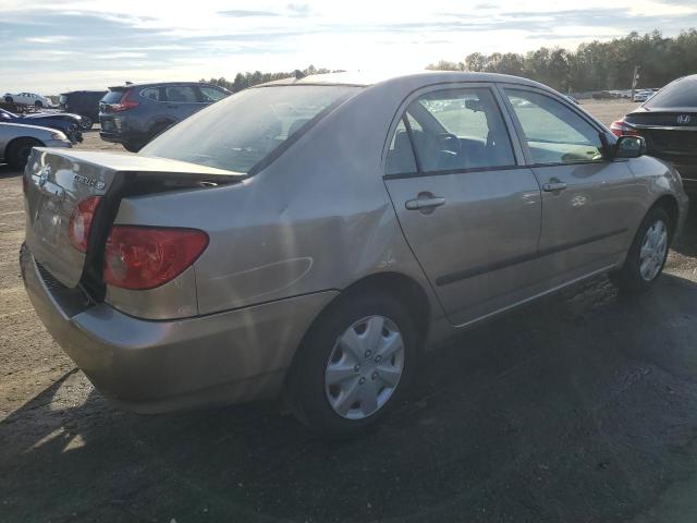 2T1BR32E05C444856 - 2005 TOYOTA COROLLA CE BEIGE photo 3