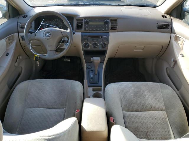 2T1BR32E05C444856 - 2005 TOYOTA COROLLA CE BEIGE photo 8