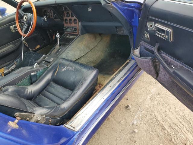 1G1AY8767B5103369 - 1981 CHEVROLET CORVETTE BLUE photo 8