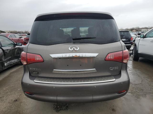 JN8AZ2ND2E9751335 - 2014 INFINITI QX80 GRAY photo 6