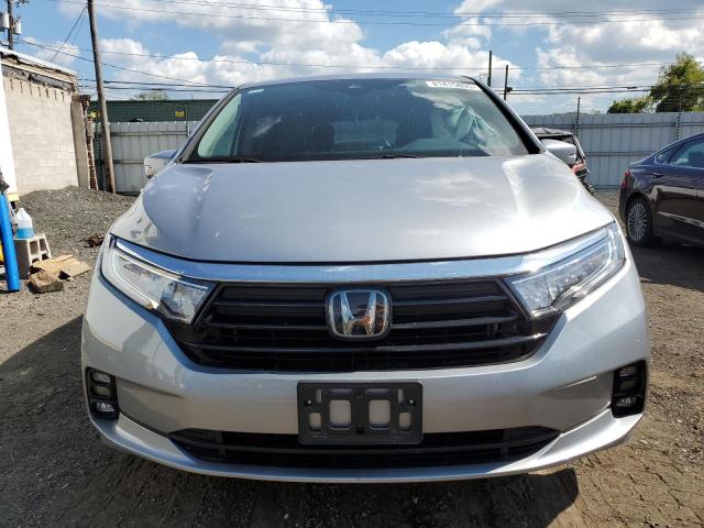 5FNRL6H50NB017004 - 2022 HONDA ODYSSEY EX SILVER photo 5