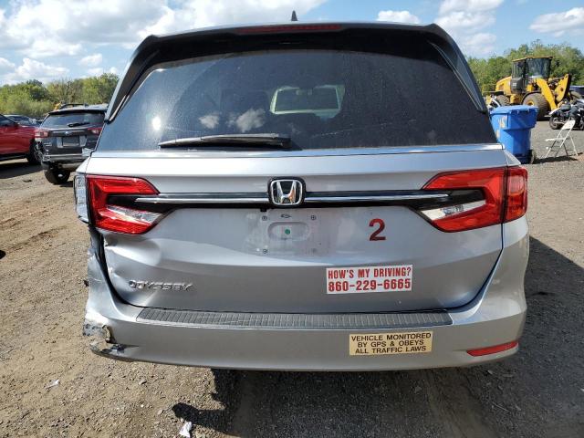 5FNRL6H50NB017004 - 2022 HONDA ODYSSEY EX SILVER photo 6