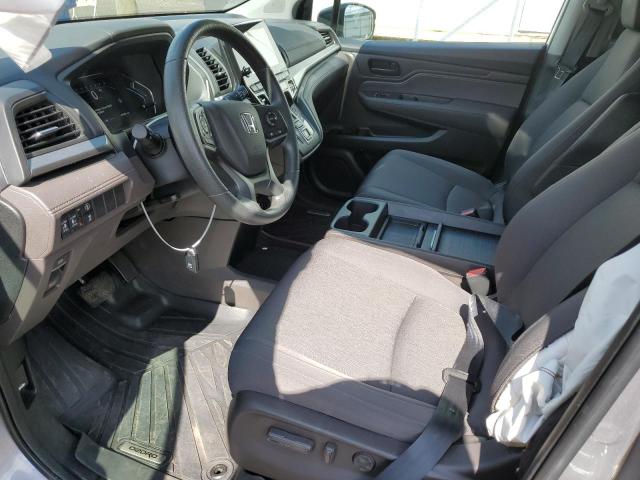 5FNRL6H50NB017004 - 2022 HONDA ODYSSEY EX SILVER photo 7