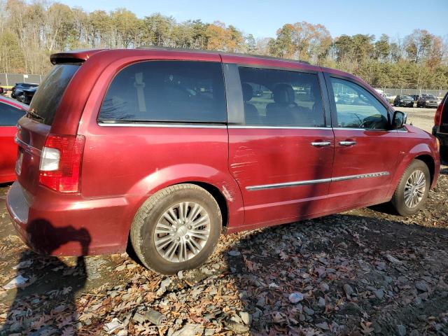 2C4RC1CG6DR781664 - 2013 CHRYSLER TOWN & COU TOURING L BURGUNDY photo 3