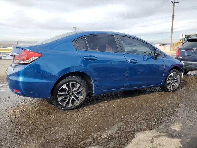 2HGFB2F82DH500127 - 2013 HONDA CIVIC EX BLUE photo 3