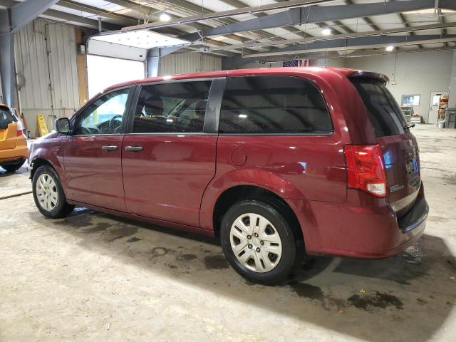 2C4RDGBG5KR789169 - 2019 DODGE GRAND CARA SE RED photo 2