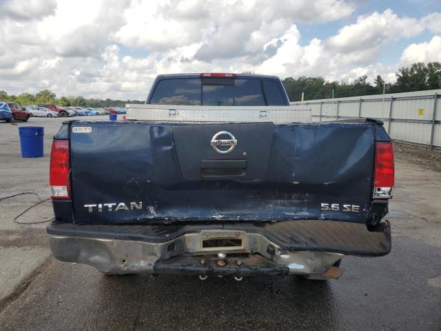 1N6BA06AX7N245310 - 2007 NISSAN TITAN XE BLUE photo 6