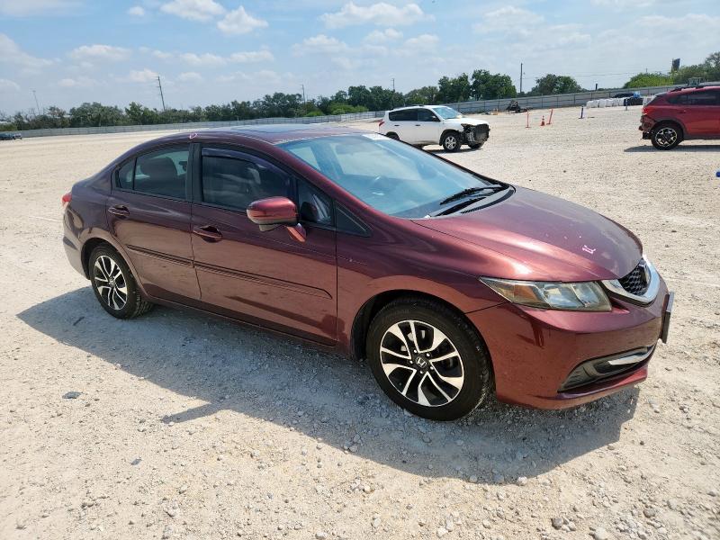 19XFB2F89EE003071 - 2014 HONDA CIVIC EX RED photo 4