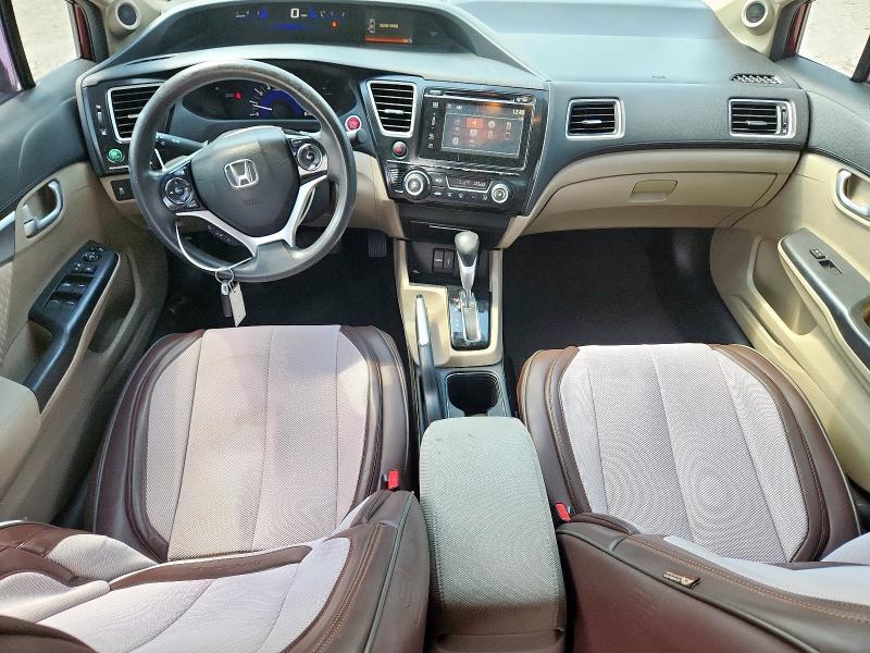 19XFB2F89EE003071 - 2014 HONDA CIVIC EX RED photo 8