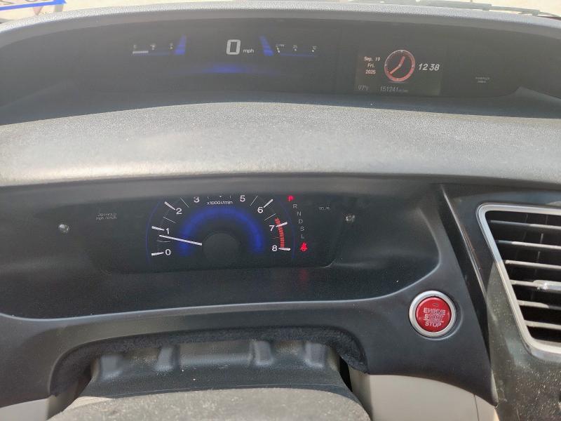 19XFB2F89EE003071 - 2014 HONDA CIVIC EX RED photo 9