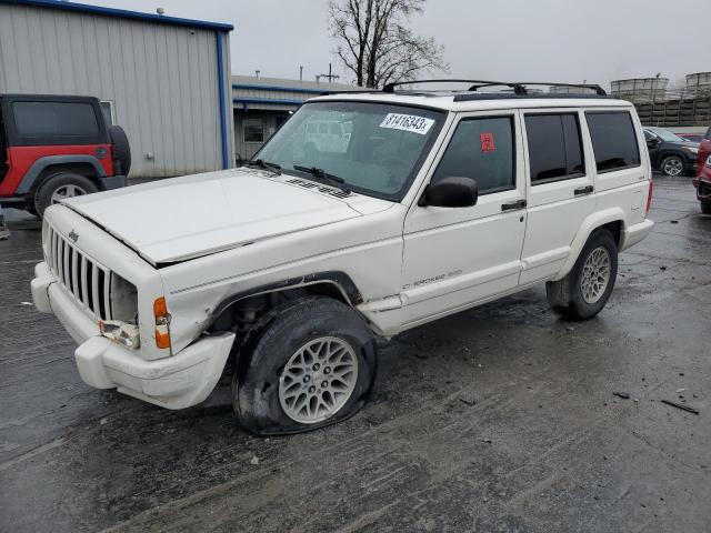 1J4FJ78S1VL574600 - 1997 JEEP CHEROKEE COUNTRY WHITE photo 1