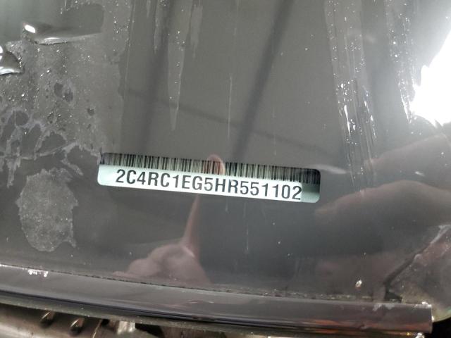 2C4RC1EG5HR551102 - 2017 CHRYSLER PACIFICA TOURING L PLUS GRAY photo 13