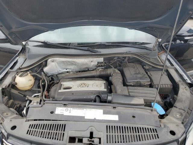 WVGAV7AX9CW536596 - 2012 VOLKSWAGEN TIGUAN S Чорний фото 12