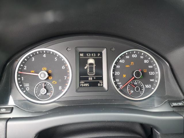 WVGAV7AX9CW536596 - 2012 VOLKSWAGEN TIGUAN S Чорний фото 9