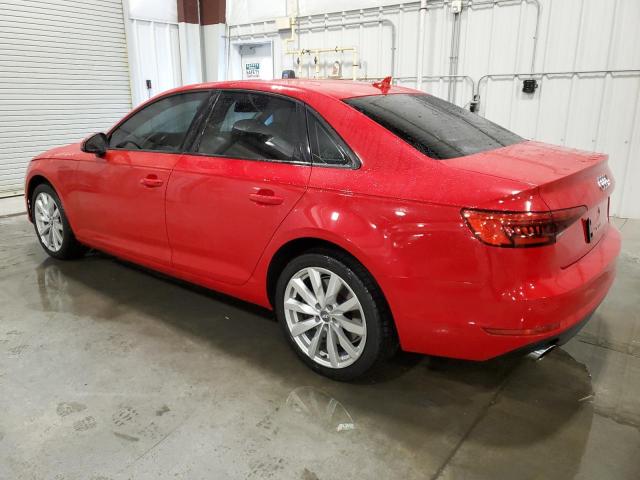 WAUANAF48HN014696 - 2017 AUDI A4 PREMIUM RED photo 2