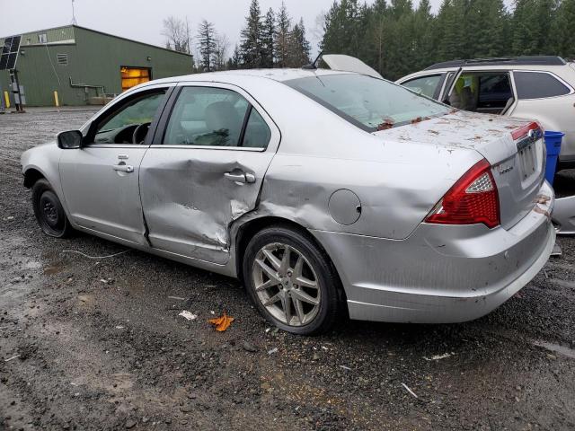 3FAHP0JA6BR222122 - 2011 FORD FUSION SEL SILVER photo 2