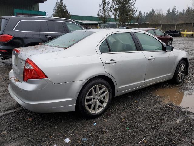 3FAHP0JA6BR222122 - 2011 FORD FUSION SEL SILVER photo 3