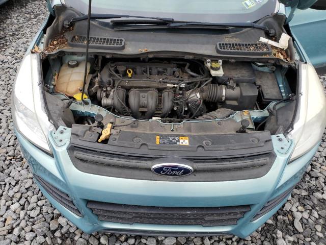 1FMCU0F72DUA30150 - 2013 FORD ESCAPE S TURQUOISE photo 11