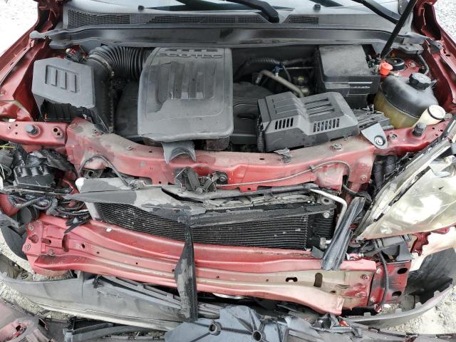 1GNALCEK6FZ130867 - 2015 CHEVROLET EQUINOX LT 红色 照片 12