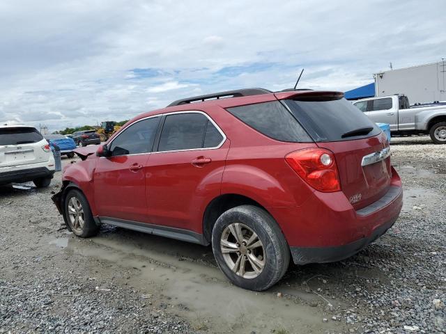 1GNALCEK6FZ130867 - 2015 CHEVROLET EQUINOX LT 红色 照片 2