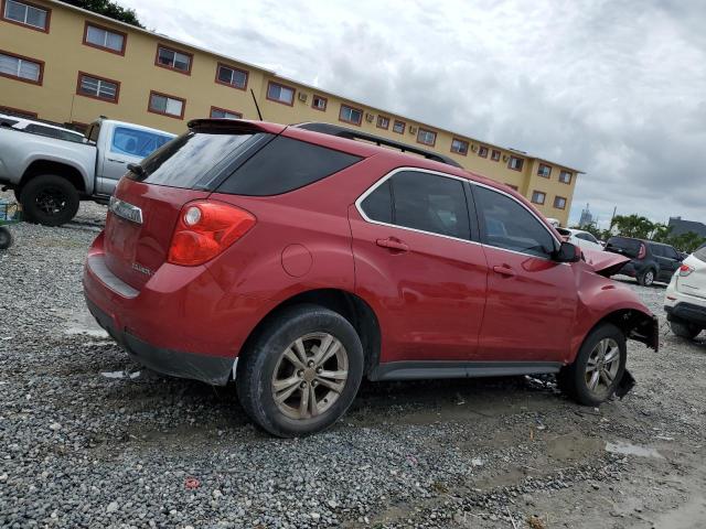 1GNALCEK6FZ130867 - 2015 CHEVROLET EQUINOX LT 红色 照片 3