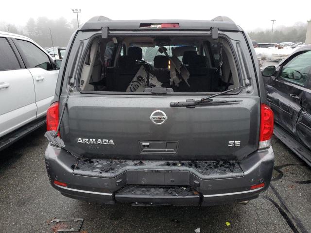 5N1AA08C58N628811 - 2008 NISSAN ARMADA SE CHARCOAL photo 6