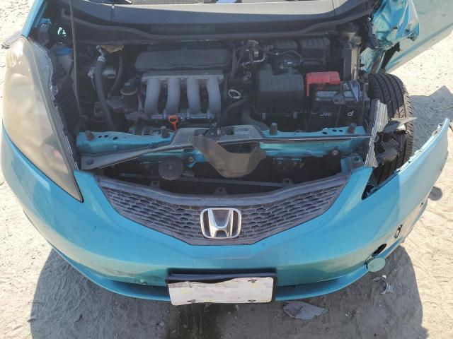 JHMGE8H3XDC057693 - 2013 HONDA FIT Türkis Foto 11