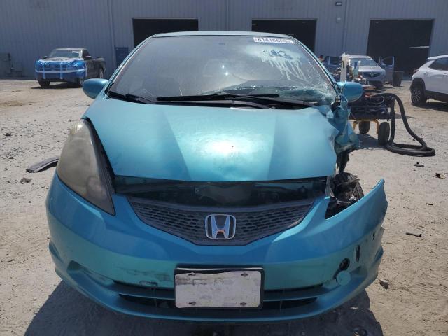 JHMGE8H3XDC057693 - 2013 HONDA FIT Türkis Foto 5