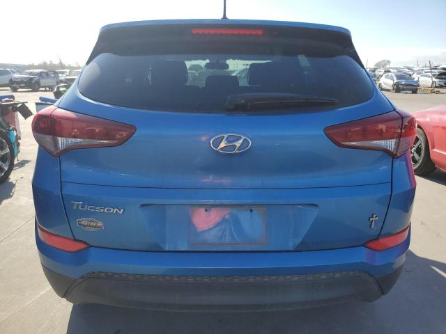 KM8J23A47GU158318 - 2016 HYUNDAI TUCSON SE BLUE photo 6