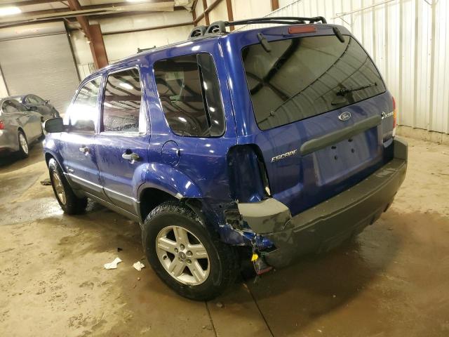 1FMCU95H35KE10528 - 2005 FORD ESCAPE HEV BLUE photo 2